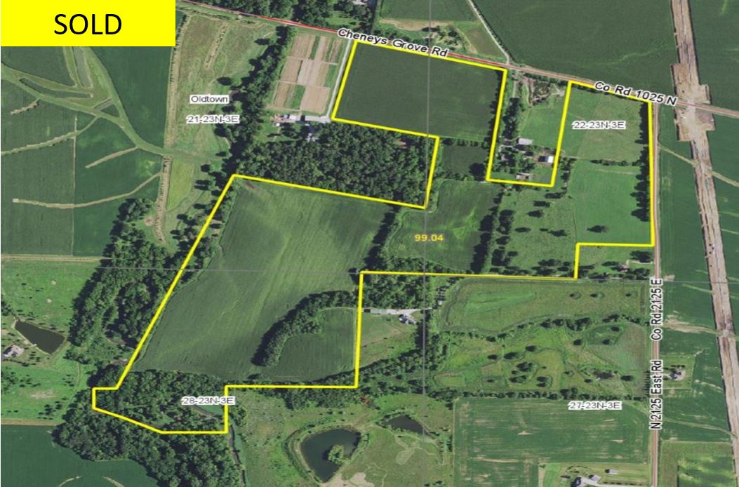 99 Acres, Bloomington, McLean County, IL Illinois Farm & Rec LandIllinois Farm & Rec Land
