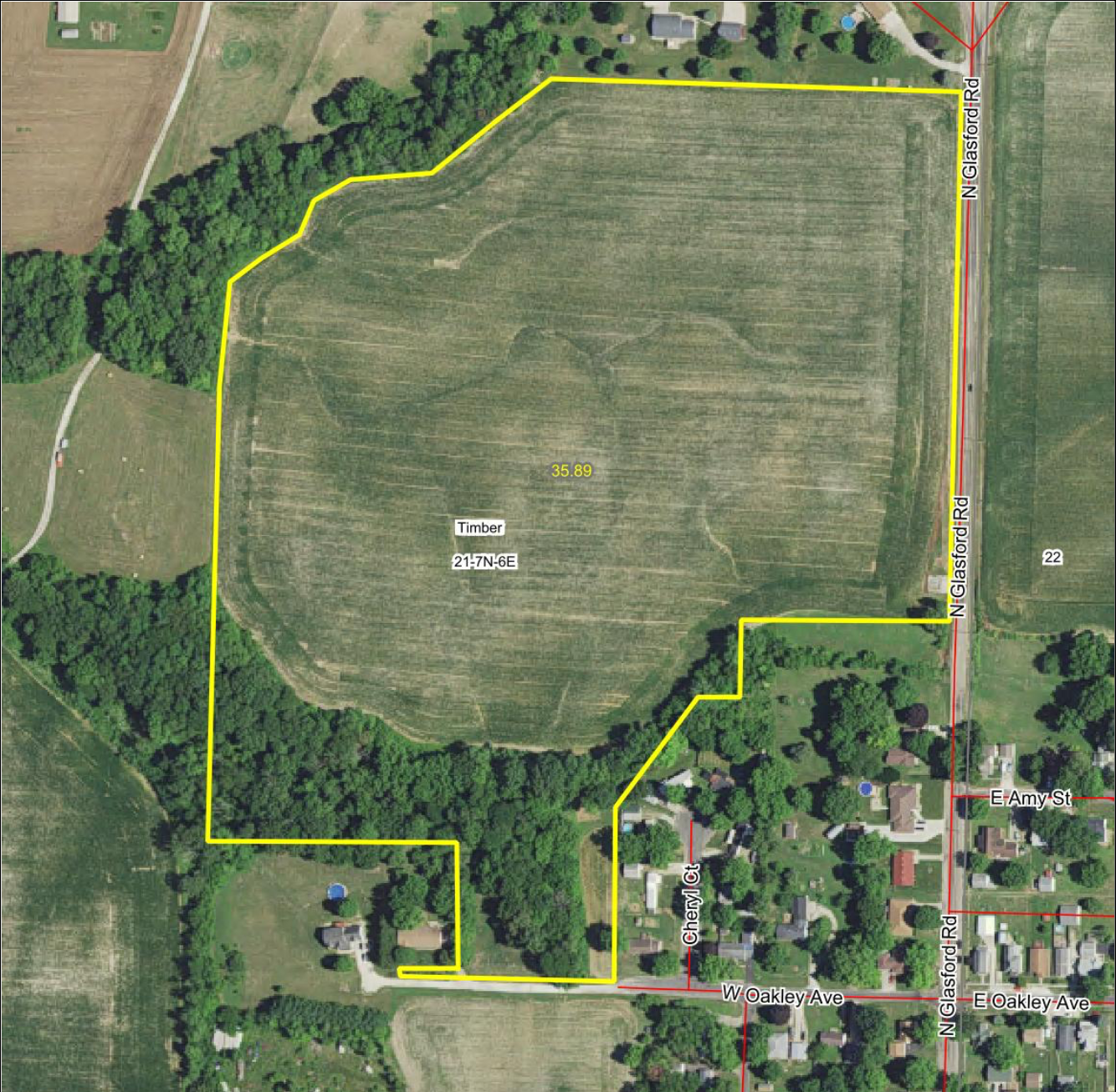 36 ACRES PEORIA COUNTY Illinois Farm & Rec LandIllinois Farm & Rec Land